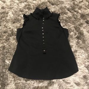 Zara sleeveless black top size M